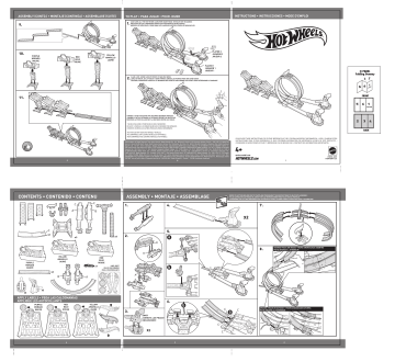 Mattel Hot Wheels Super Score Speedway Play Set Manuel utilisateur | Fixfr
