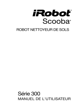 iRobot Scooba 300 Series Manuel utilisateur