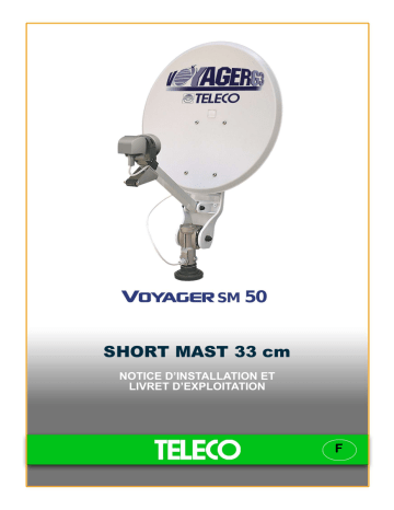 Teleco Voyager G3 50 SM LNB S1 Manuel utilisateur | Fixfr