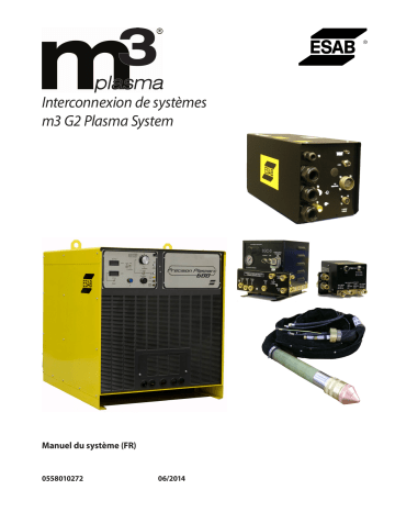 ESAB M3® Plasma System Interconnection m3 G2 Plasma System Manuel utilisateur | Fixfr