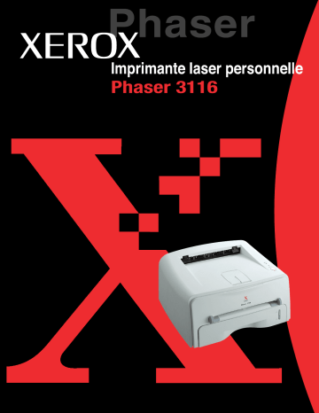 Xerox 3116 Phaser Manuel utilisateur | Fixfr