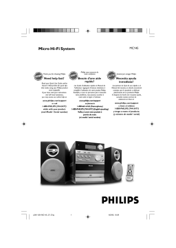 Philips MC145 Manuel utilisateur