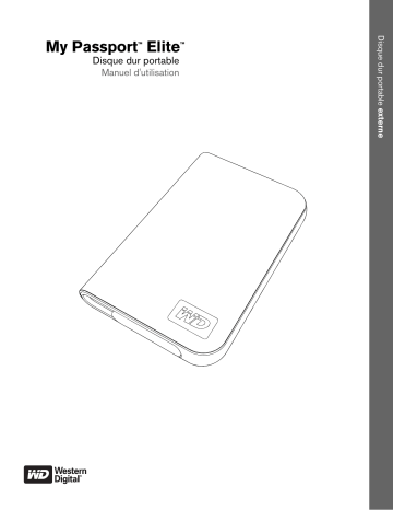 Manuel du propriétaire | Western Digital MY PASSPORT ELITE Manuel utilisateur | Fixfr