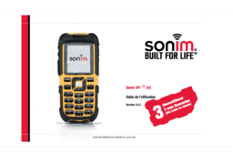 Sonim XP1 bt Manuel utilisateur