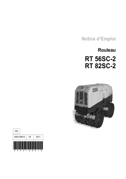 Wacker Neuson RT56-SC2 EU Trench Roller Manuel utilisateur