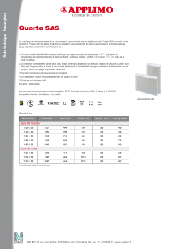 APPLIMO QUARTO SAS Manuel utilisateur