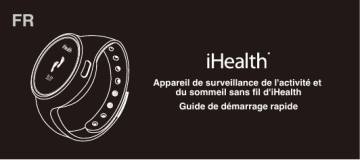 iHealth AM3 Activity tracker Guide de démarrage rapide | Fixfr