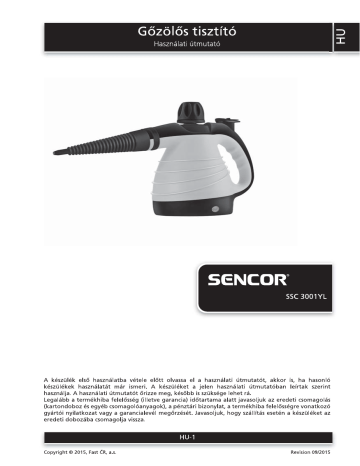 Sencor SSC 3001YL Manuel utilisateur | Fixfr