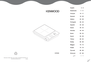 Manuel du propriétaire | Kenwood IH100 Manuel utilisateur | Fixfr