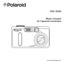 Polaroid PDC 6350 Manuel utilisateur