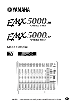 Yamaha EMX5000 Manuel utilisateur