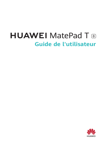 Mode d'emploi | Huawei MatePad T8 Manuel utilisateur | Fixfr