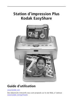 Kodak PRINTER DOCK PLUS Manuel utilisateur