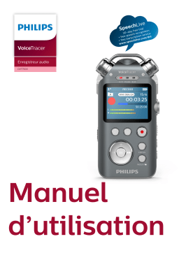 Philips DVT 7500 Manuel utilisateur