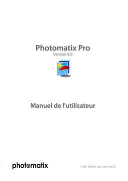 HDR Soft Photomatix Pro 6.0 Macintosh Manuel utilisateur