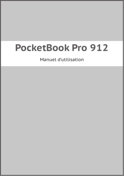 Pocketbook Pro 912 Manuel utilisateur