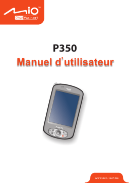 Mio P350 Manuel utilisateur