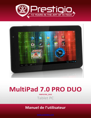 MultiPad 7.0 Pro Duo | MultiPad PMP-5570C Duo | Prestigio PMP-5570C Duo Manuel utilisateur | Fixfr