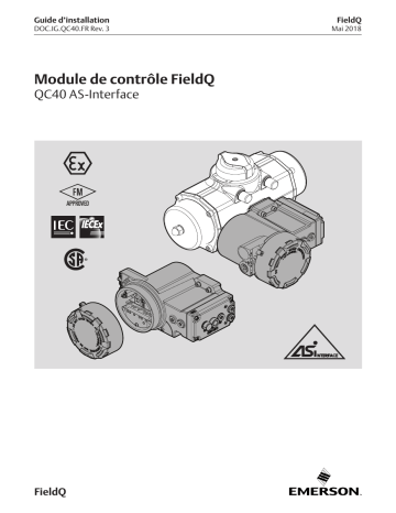 Mode d'emploi | Bettis QC40 Module de contrôle - AS-Interface Manuel utilisateur | Fixfr