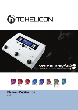 TC HELICON VOICELIVE PLAY GTX Manuel du propriétaire