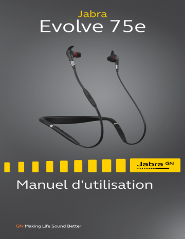 Evolve 75e MS | Jabra Evolve 75e UC Manuel utilisateur | Fixfr
