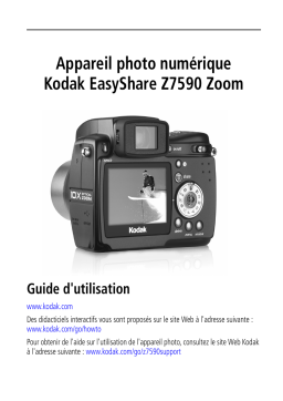 Kodak Z7590 Manuel utilisateur