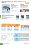 UNELVENT CAISSON EXTRACTION ET INSUFFLATION CATB Manuel utilisateur