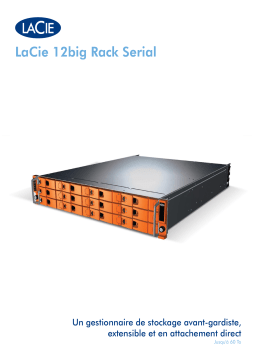 LaCie 12BIG RACK SERIAL Manuel utilisateur