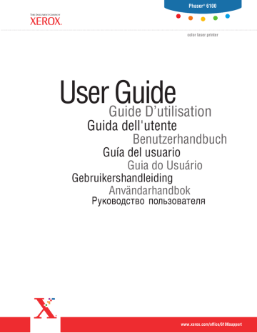Xerox 6100 Phaser Mode d'emploi | Fixfr