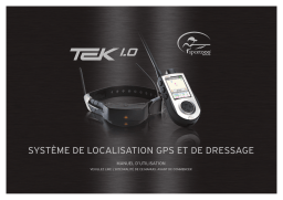 SportDOG TEK-V1LT-E TEK Series 1.0 GPS Tracking & Training System Manuel du propriétaire