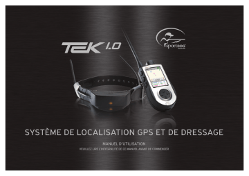 TEK-V1LT-C | SportDOG TEK-V1LT-E TEK Series 1.0 GPS Tracking & Training System Manuel du propriétaire | Fixfr