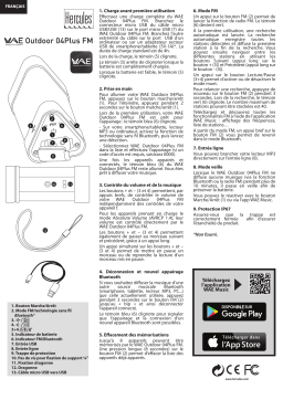 Hercules WAE Outdoor 04Plus FM  Manuel utilisateur