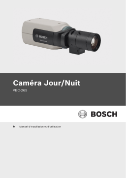 Bosch VBC-265 Manuel utilisateur