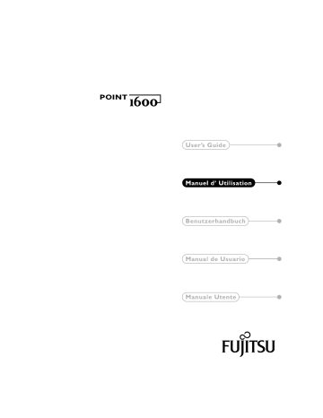 Mode d'emploi | Fujitsu Point 1600 Manuel utilisateur | Fixfr