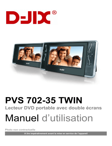 Mode d'emploi | D-JIX PVS 702-35 Twin Manuel utilisateur | Fixfr