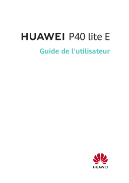 Huawei P40 Lite E Mode d'emploi