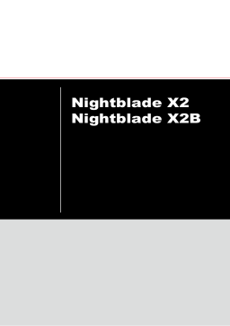 MSI NIGHTBLADE X2B Manuel utilisateur