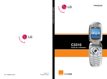 LG Série C3310 Manuel utilisateur | Fixfr