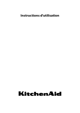 KitchenAid KHWD1 38510 Manuel utilisateur
