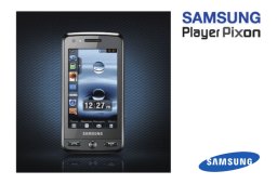 Samsung Player Pixon Mode d'emploi