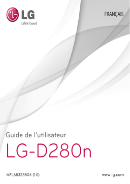 LG Série D280N Manuel utilisateur