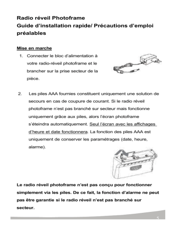 Manuel du propriétaire | Sagem AC 8130D Manuel utilisateur | Fixfr