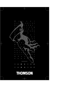 Thomson 14MG10F Manuel utilisateur