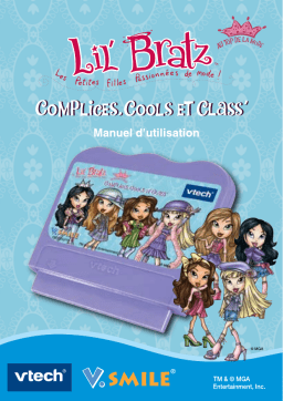 VTech JEU V.SMILE BRATZ Manuel utilisateur