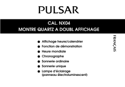 Pulsar NX04 Manuel utilisateur