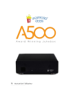 Popcorn Hour A-500 Manuel utilisateur