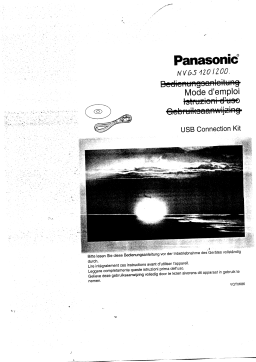 Panasonic NVGS200EG Manuel utilisateur