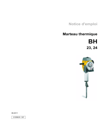 BH 23 | BH 23 Loxam | BH 23 RS | BH 24 Low Vib RS | BH 24 Low Vib | Wacker Neuson BH 24 Gasoline Breaker Manuel utilisateur | Fixfr