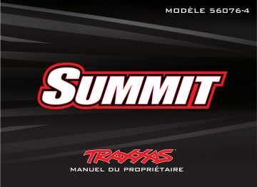 Traxxas Summit Manuel utilisateur | Fixfr