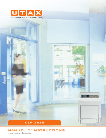 Mode d'emploi | Utax CLP 3635 Print System Manuel utilisateur | Fixfr